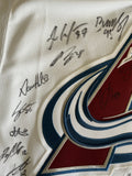 2022 Stanley Cup Champions Colorado Avalanche Team Signed Jersey JSA LOA