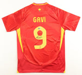 Gavi Signed Spanish National Team Jersey/UEFA Nations League Champ 22-23/Beckett