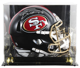 49ers Brock Purdy Signed 2025 Rivalries Full Size Speed Rep Helmet W/ Case BAS W