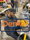Jerome Bettis Autographed Pittsburgh Steelers Pro Flash Helmet Beckett 49573