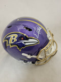 DERRICK HENRY SIGNED BALTIMORE RAVENS FLASH SPEED AUTHENTIC HELMET BECKETT