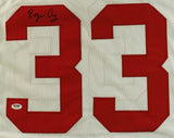 Roger Craig Signed 49ers Jersey (PSA COA) 3x Super Bowl Champ / 4xPro Bowl R.B.