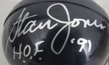 Stan Jones HOF Signed/Inscribed Chicago Bears Mini Football Helmet JSA 213129