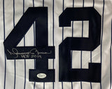 Mariano Rivera Signed New York Yankees Majestic Replica Jersey HOF 19 JSA