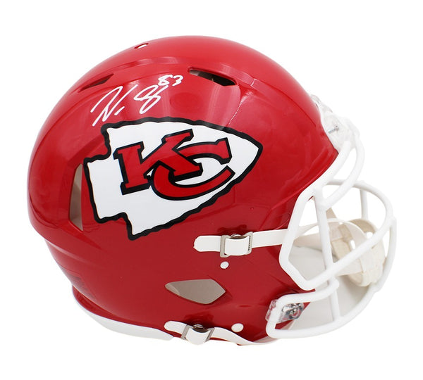 Noah Gray Signed Kansas City Chiefs Speed Authentic NFL Helmet