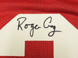 SAN FRANCISCO 49ERS ROGER CRAIG AUTOGRAPHED RED JERSEY BECKETT WITNESS 221288