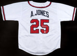 Andruw Jones Signed Atlanta Braves Jersey (Wilder Side of Sports) Mr Gold Glove