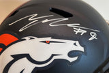 Talanoa Hufanga Autographed Full-Size Denver Broncos Replica Helmet BAS COA