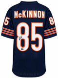 Dennis McKinnon (BEARS) Signed Navy Custom Football Jersey w/SB XX - (BECKETT...