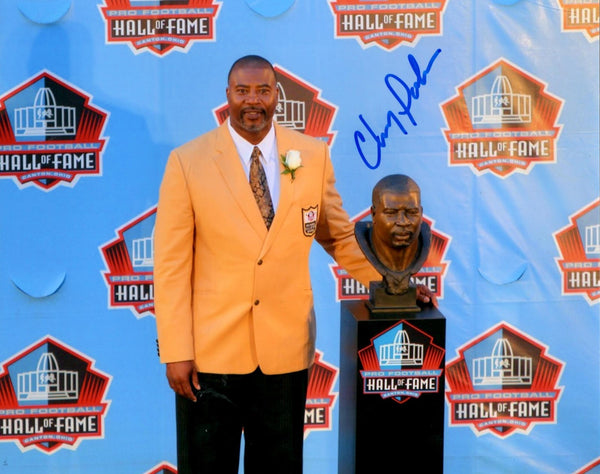 Vikings CHRIS DOLEMAN Signed 8x10 Photo #4 AUTO - 8 X Pro Bowler - HOF 2012