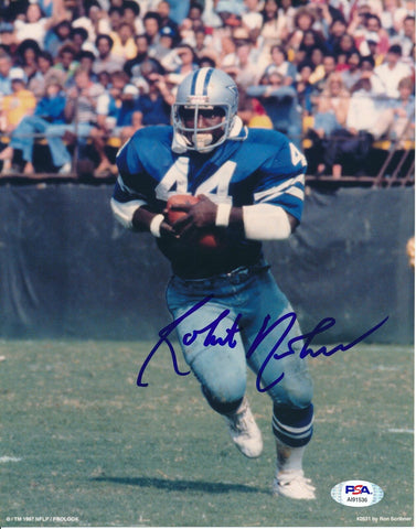 Robert Newhouse Dallas Cowboys Signed/Autographed 8x10 Photo PSA/DNA 159745