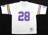 Adrian Peterson Signed Minnesota Vikings Mitchell & Ness White Jersey (JSA COA)