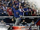 Dexter Fowler Signed OML Baseball (Schwartz) 2016 World Champion Cubs Outfielder
