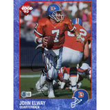 John Elway Autographed/Signed 1993 Collectors Edge Jumbo Card Beckett 59269