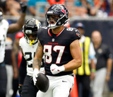 Cade Stover Signed Houston Texans Jersey (Beckett) Ex-Ohio State Buckeye T.E.