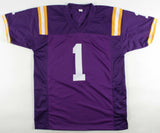 Ja'Marr Chase Signed LSU Tigers Jersey (JSA COA) 2020 National Champs Receiver