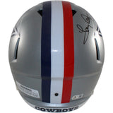Tony Dorsett Autographed Dallas Cowboys F/S TB 76 Helmet Beckett Witness 56357