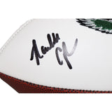 Randall Cunningham Signed Philadelphia Eagles Logo Football Beckett 43306
