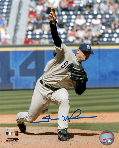 Padres TREVER HOFFMAN Signed 8x10 AUTO Photo #4 AUTO ~ HOF '18 ~ 601 Saves