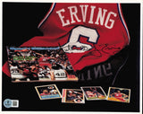Julius Dr. J Erving Autographed Signed 8x10 Photo 76ers Beckett QR #BS30139