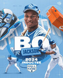 Bo Jackson Signed Kansas City Royals Hall of Fame 2024 Jersey (Beckett) O.F / DH