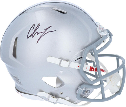 Chase Young Ohio State Buckeyes Signed Riddell Speed Authentic Helmet