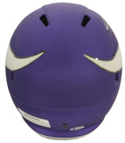 Vikings Adrian Peterson Authentic Signed Full Size Speed Rep Helmet BAS Witness