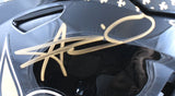 Alvin Kamara Autographed Saints F/S Alt 22 Speed Flex Helmet-Beckett W Hologram