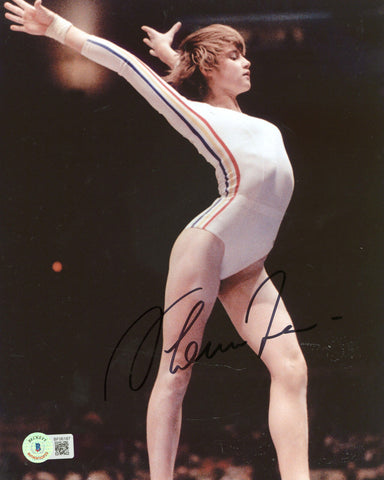 Nadia Comaneci Authentic Signed 8x10 Photo Autographed BAS #BF06187