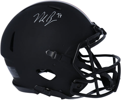 Nick Bosa Ohio State Buckeyes Signed Riddell Eclipse Authentic Helmet