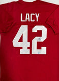 Alabama Ntl Champ EDDIE LACY Signed Custom Replica Crimson Tide Jersey AUTO