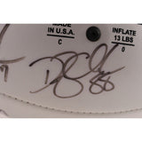 Shanahan Elam Smith +13 Signed Denver Broncos 2002 Team Football Beckett 55429