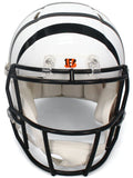 JOE BURROW Autographed Bengals White Alternate Speed Authentic Helmet FANATICS