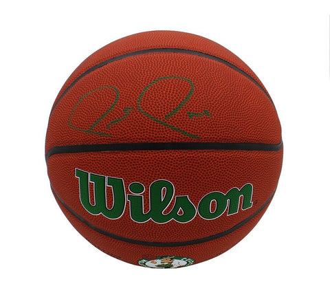 Paul Pierce Signed Boston Celtics Wilson Celtic Logo NBA Basketball
