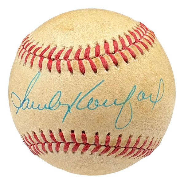 Sandy Koufax Brooklyn Dodgers Signed Official NL Baseball PSA/DNA AP35960
