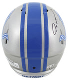 Lions Jameson Williams Authentic Signed Full Size Speed Rep Helmet BAS Witnessed