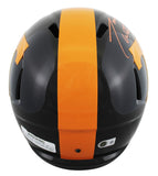 Tennessee Jason Witten Signed Dark Mode Full Size Speed Rep Helmet BAS Witnessed