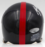 Y.A. Tittle Autographed Signed Giants Mini Helmet "HOF 71" TriStar Holo #7745968