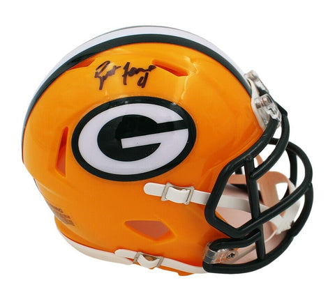 Brett Favre Signed Green Bay Packers Speed NFL Mini Helmet