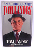 Tom Landry Autographed Signed Book Dallas Cowboys Beckett BAS QR #BP55368