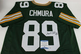 Mark Chmura Signed Green Bay Packers Jersey (Beckett COA) 3xPro Bowl Tight End