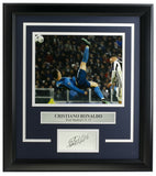 Cristiano Ronaldo Framed 8x10 Soccer Photo w/Laser Engraved Signature
