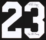 Mike Wagner Signed Steelers Jersey Inscd "4xSB Champ"(JSA COA) 2X Pro Bowl 75/76