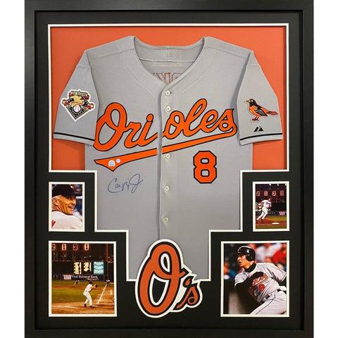 Cal Ripken Autographed Signed Framed Baltimore Orioles Jersey MLB AUTHENTICATED