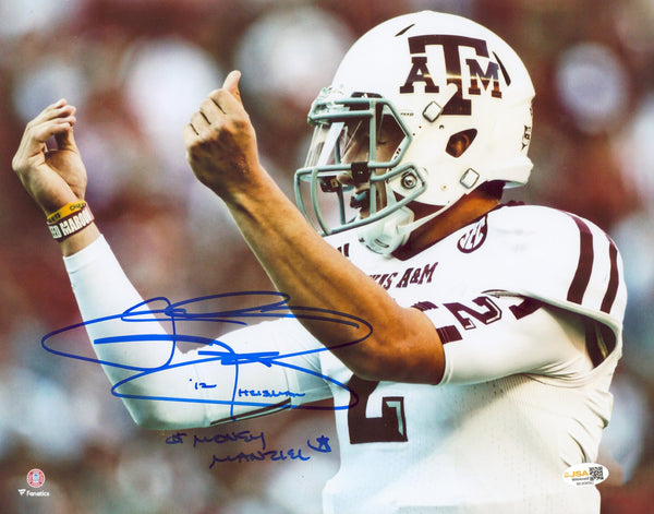 Texas A&M Johnny Manziel "12 Heisman Money Manziel" Signed 11x14 Photo JSA Wit 2