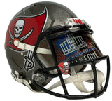 TOM BRADY Autographed Buccaneers HOF Visor Authentic Speed Helmet FANATICS