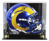 Rams Jared Verse Authentic Signed Full Size Speed Rep Helmet W/ Case BAS Witness