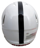 Saquon Barkley Signed Full Size White Speed Authentic Helmet PSU PSA/DNA 203236