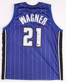 Mo Wagner Signed Magic Jersey (PA COA) Older Brother of Franz - Orlando Teammate