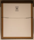 Bo Nix Signed Orange Nike Jersey in Deluxe Frame 39.5"x33.5" Beckett COA